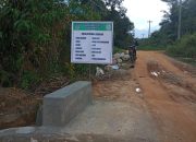 Tingkatkan Produktifitas Petani, Pemdes Wawoindah Bangun Jalan Usaha Tani
