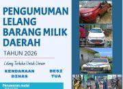 Optimalkan Pengelolaan Aset Daerah, Pemkab Konkep Buka Lelang Kendaraan Dinas dan Besi Tua