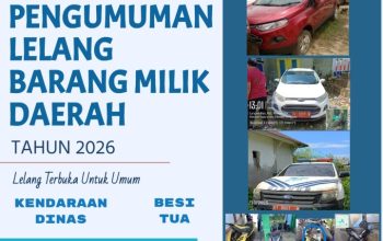 Optimalkan Pengelolaan Aset Daerah, Pemkab Konkep Buka Lelang Kendaraan Dinas dan Besi Tua