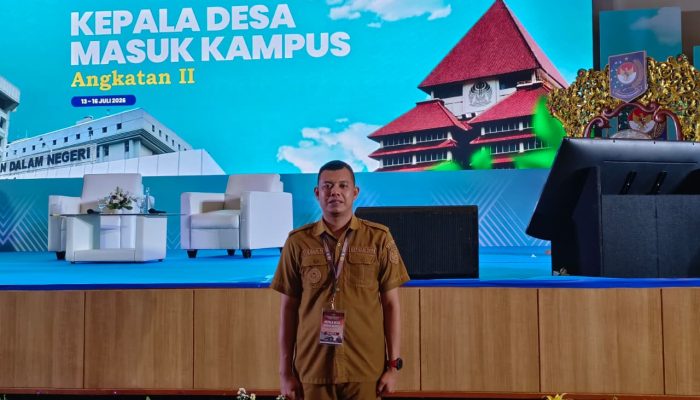 Tingkatkan Kapasitas Aparatur Desa, Kepala Desa Laywo Jaya Konkep Ikuti Program “Kepala Desa Masuk Kampus” di UI