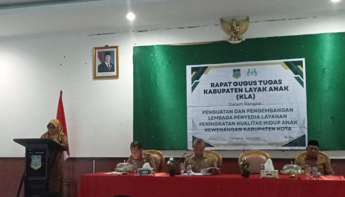 Pemkab Konkep Gelar Rapat Gugus Tugas KLA, Perkuat Sinergi Lintas Sektor Wujudkan Daerah Ramah Anak