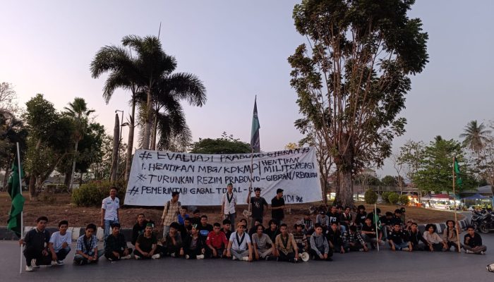 HMI MPO Kendari Kritik 2 Tahun Pemerintahan Prabowo-Gibran, Soroti MBG Hingga KDKMP